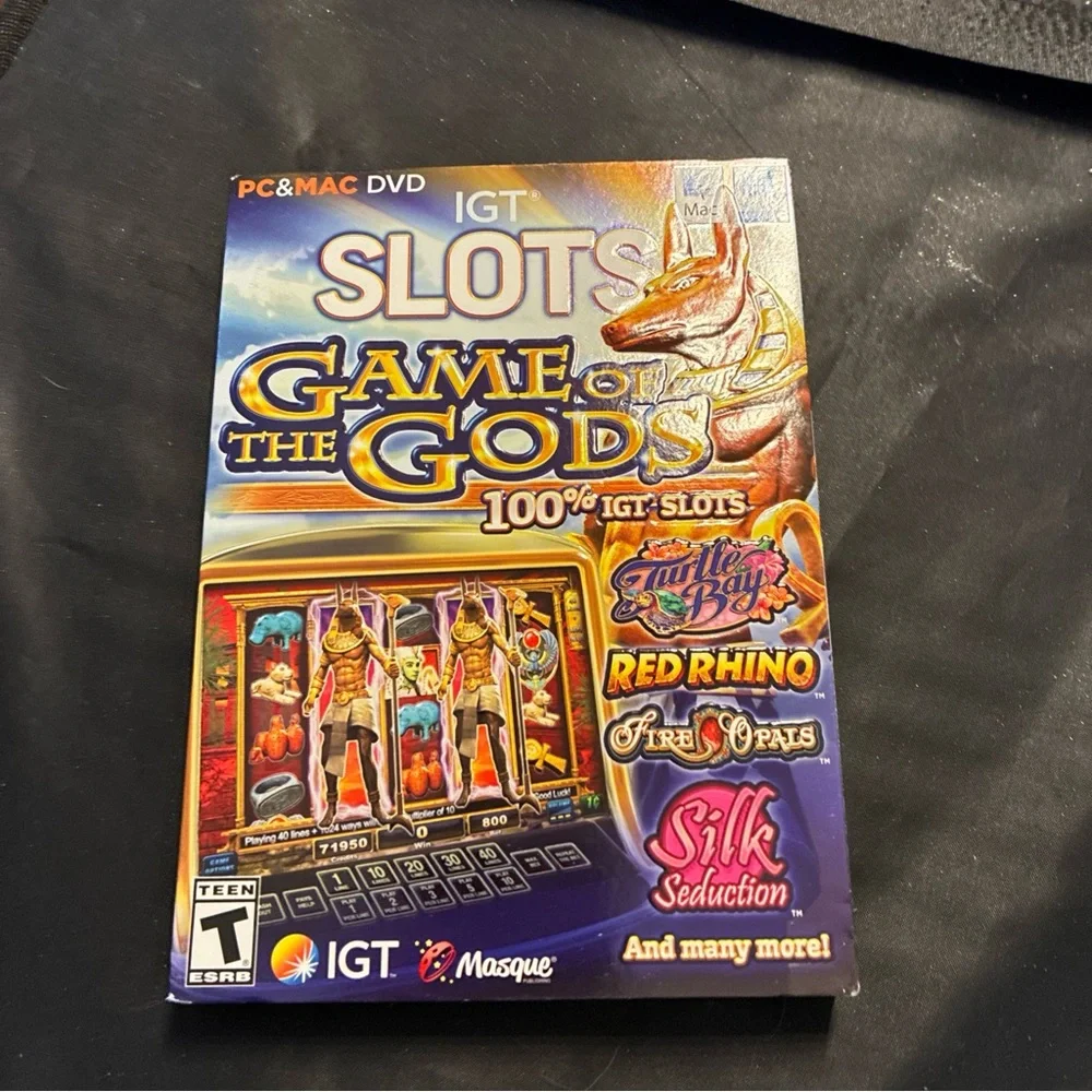 IGT Slots Game of the Gods PC & Mac DVD